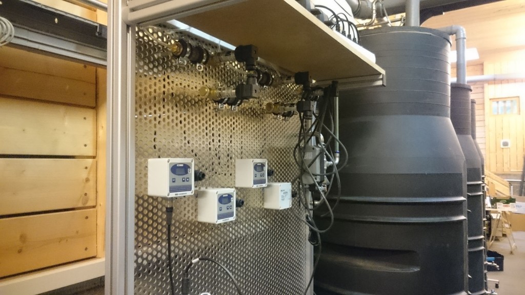 Schwarzwasseraufbereitungsanlage zur Herstellung von NPK-Flüssigdünger im RWF-Wasserhaus. (c) ROOF WATER-FARM, Foto: Grit Bürgow